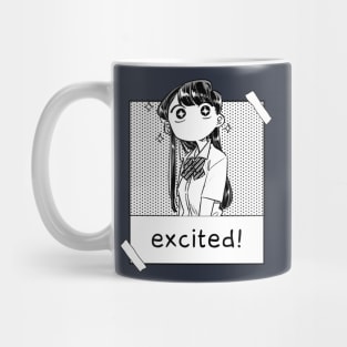 Komi san excited Mug